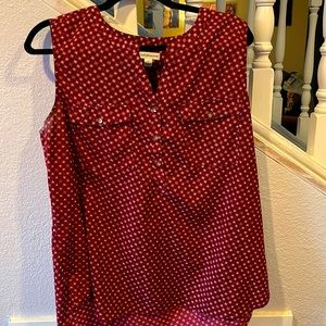 Croft&Barrow, L, sleeveless top